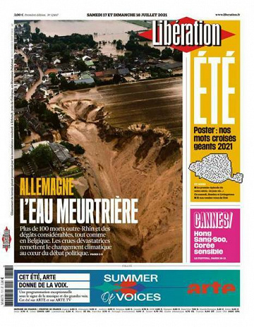 Libération du Samedi 17 et Dimanche 18 Juillet 2021