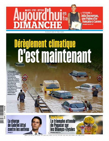 Aujourd’hui en France - 18 Juillet 2021