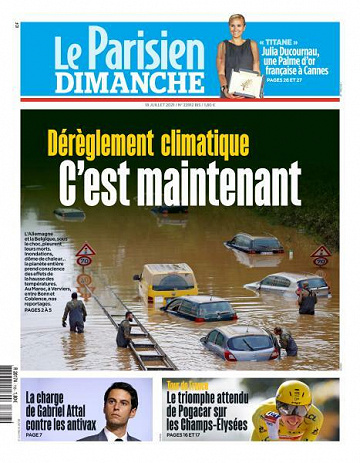 Le Parisien du Dimanche 18 Juillet 2021