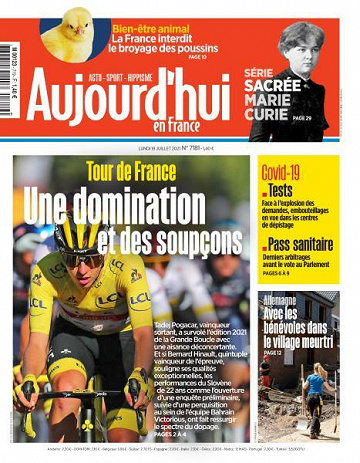 Aujourd’hui en France - 19 Juillet 2021