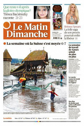 Le Matin Dimanche - 18 Juillet 2021