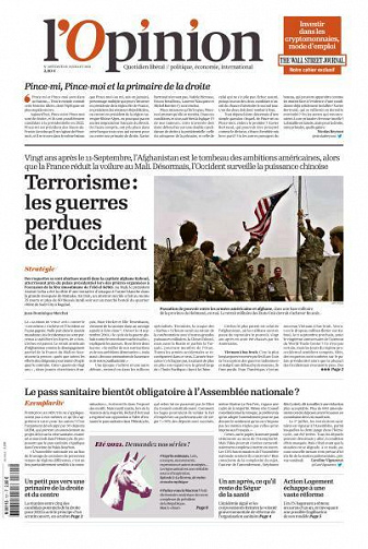 L’Opinion - 21 Juillet 2021