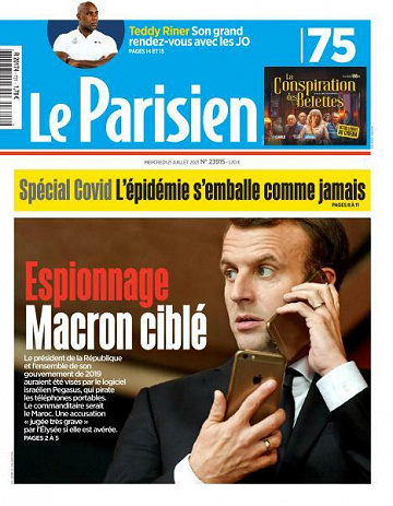 Le Parisien du Mercredi 21 Juillet 2021