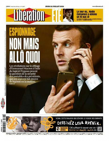Libération du Jeudi 22 Juillet 2021