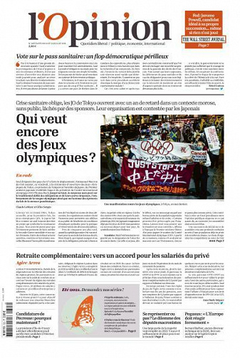 L’Opinion - 23-24 Juillet 2021
