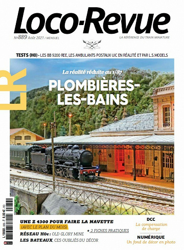 Loco-Revue N°889 - Août 2021