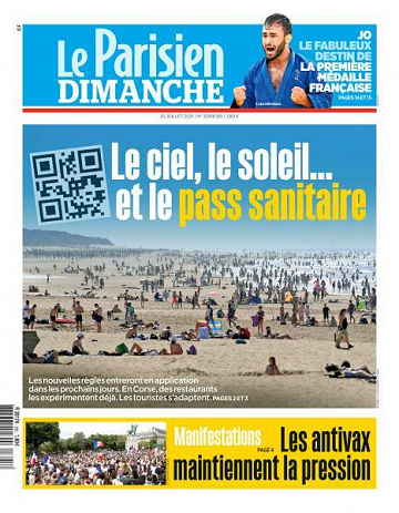 Le Parisien du Dimanche 25 Juillet 2021