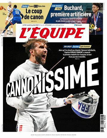 L’equipe du Lundi 26 Juillet 2021