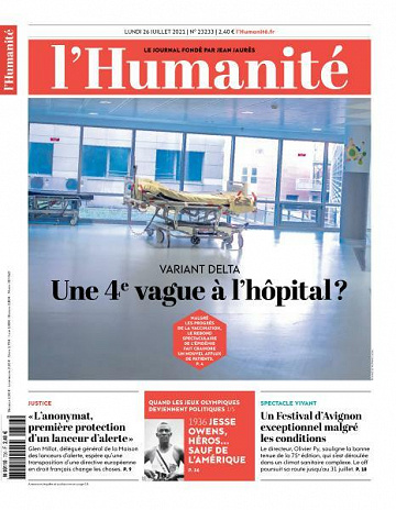 L’Humanite - 26 Juillet 2021