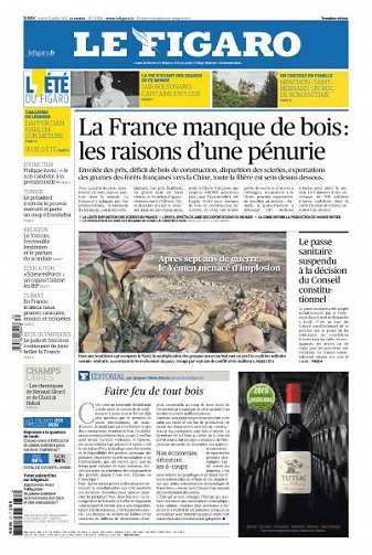 Le Figaro du Mardi 27 Juillet 2021