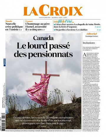 La Croix - 27 Juillet 2021