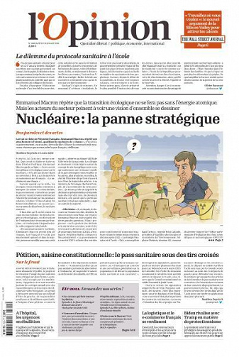 L’Opinion - 29 Juillet 2021