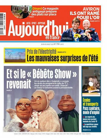 Aujourd’hui en France - 29 Juillet 2021