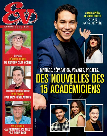 Échos Vedettes - 31 Juillet 2021