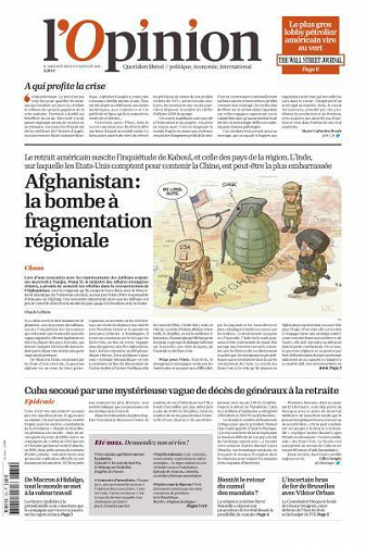L’Opinion - 30-31 Juillet 2021
