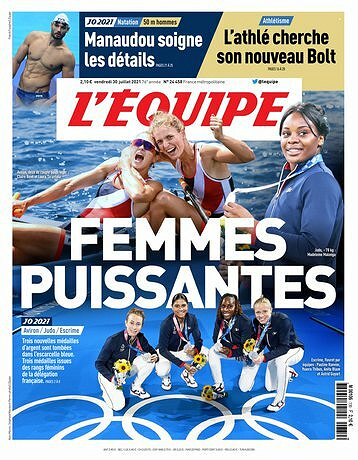 L’equipe du Vendredi 30 Juillet 2021