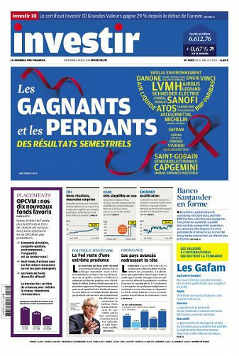 Investir - 31 Juillet 2021