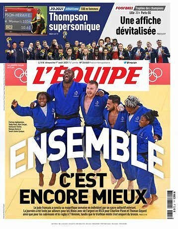 L’equipe du Dimanche 1er Août 2021