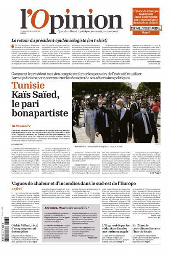 L’Opinion - 3 Août 2021