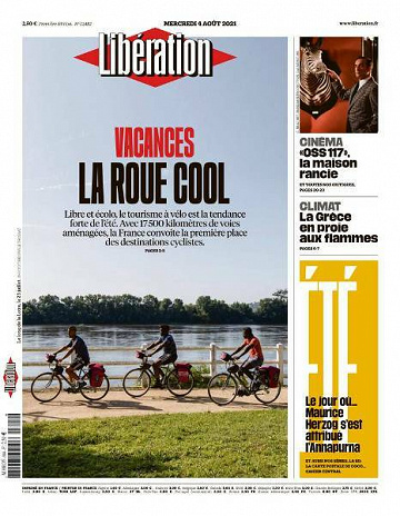 Libération du Mercredi 4 Août 2021