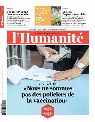 L’Humanite - 4 Août 2021