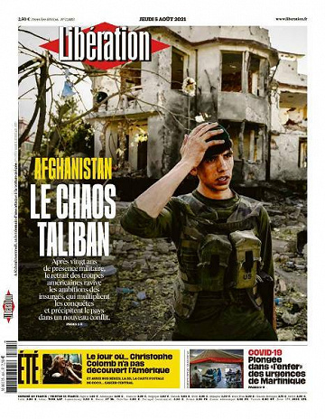 Libération du Jeudi 5 Août 2021