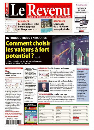 Le Revenu - 6 Août 2021