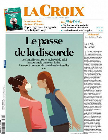 La Croix - 6 Août 2021