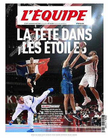 L’equipe du Vendredi 6 Août 2021