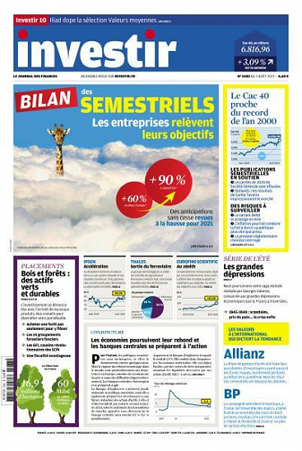 Investir - 7 Août 2021