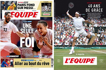 Pack L’Equipe + L’Equipe Magazine - Samedi 7 Août 2021