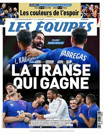 L’equipe du Dimanche 8 Août 2021