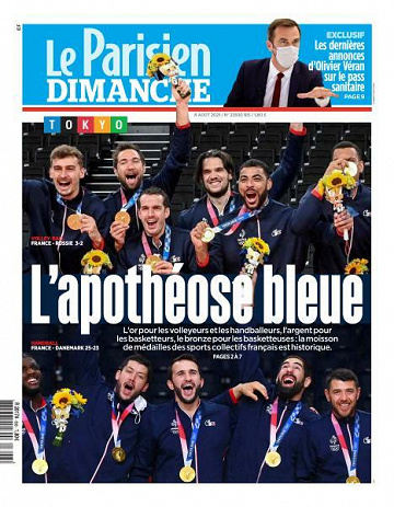 Le Parisien du Dimanche 8 Août 2021