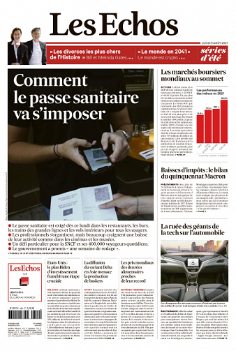 Les Echos - 9 Août 2021