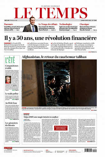 Le Temps - 9 Août 2021