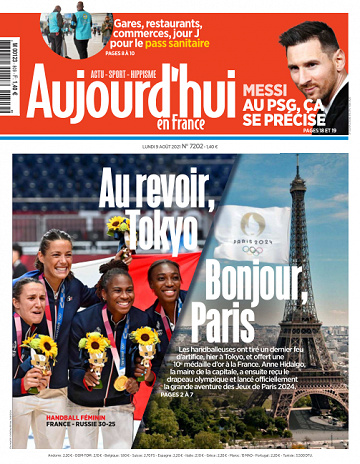 Aujourd’hui en France - 9 Août 2021