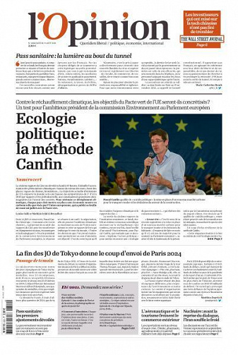 L’Opinion - 9 Août 2021