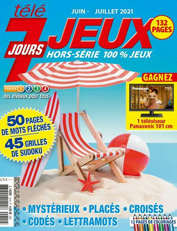 Télé 7 Jours Jeux Hors-Série N°14 - Juin-Juillet 2021