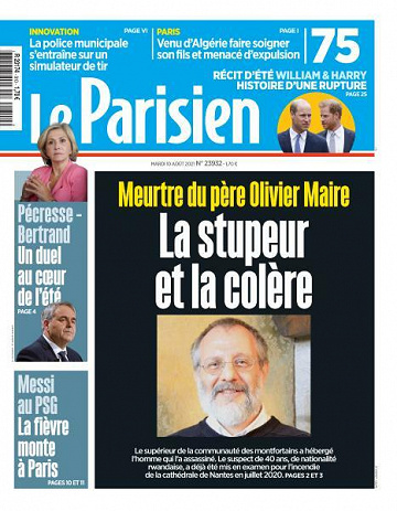 Le Parisien du Mardi 10 Août 2021