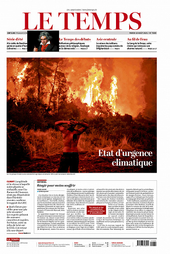 Le Temps - 10 Août 2021