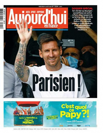 Aujourd’hui en France - 11 Août 2021