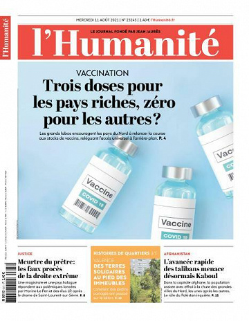 L’Humanite - 11 Août 2021