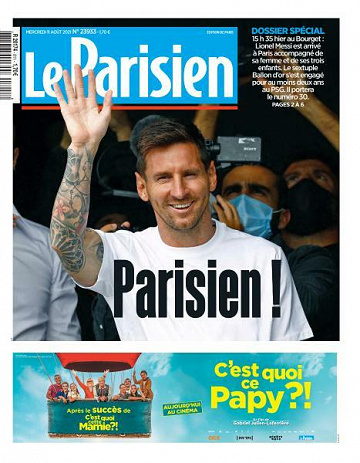 Le Parisien du Mercredi 11 Août 2021
