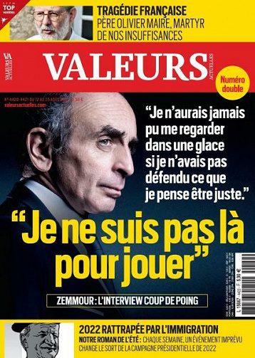 Valeurs Actuelles - 12 Août 2021