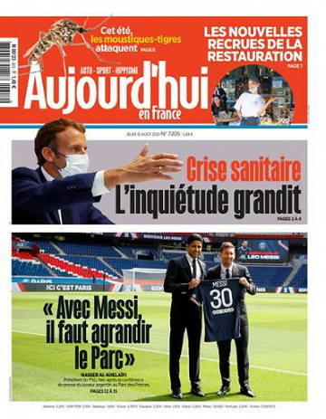Aujourd'hui en France - 12 Août 2021