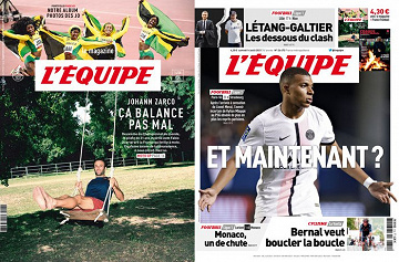 L’equipe du Samedi 14 Août 2021