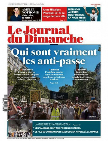 Le Journal du Dimanche - 15 Août 2021