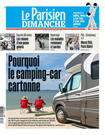 Le Parisien du Dimanche 15 Août 2021