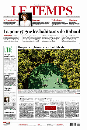 Le Temps - 16 Août 2021
