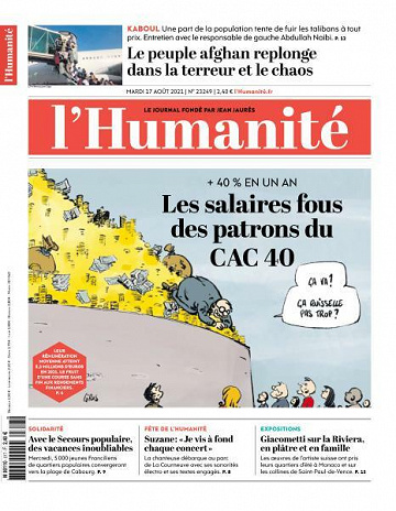 L’Humanite - 17 Août 2021